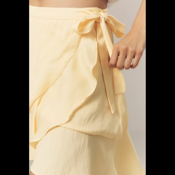Anthropologie Maeve Ruffle Mini Skirt - Picture 4 of 16